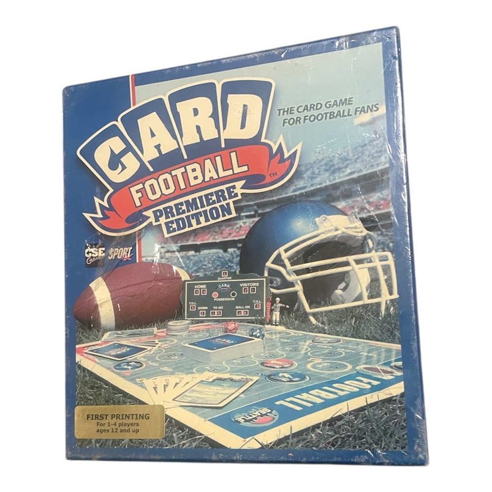 Card Football Premiere Edition Board Game for Football Fans NEW